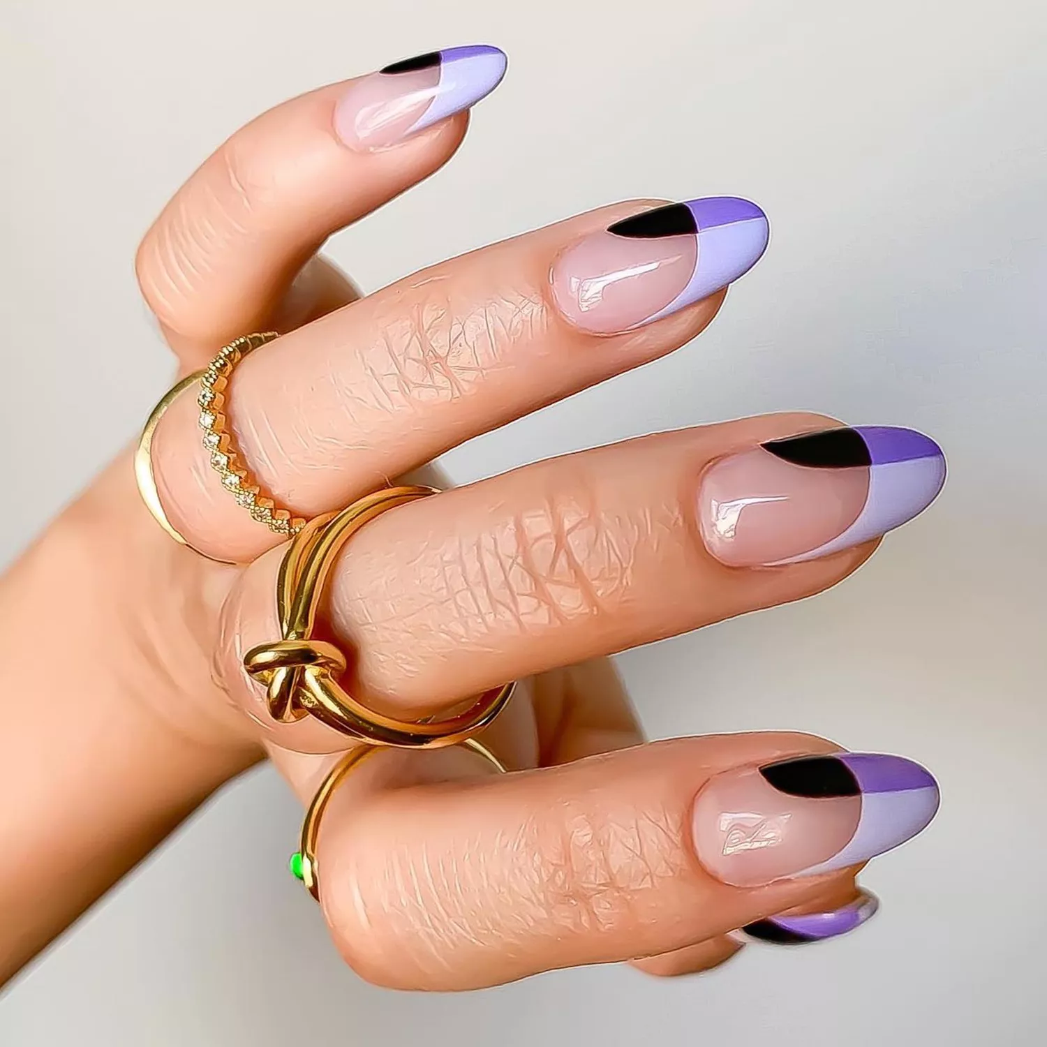 Lilac French manicure 2024: new ideas that can be worn in any season