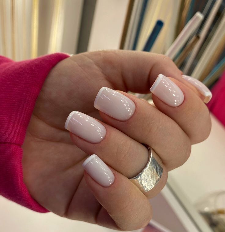 Milk French manicure - the trend of the season 2024. Advantages, photos and technology