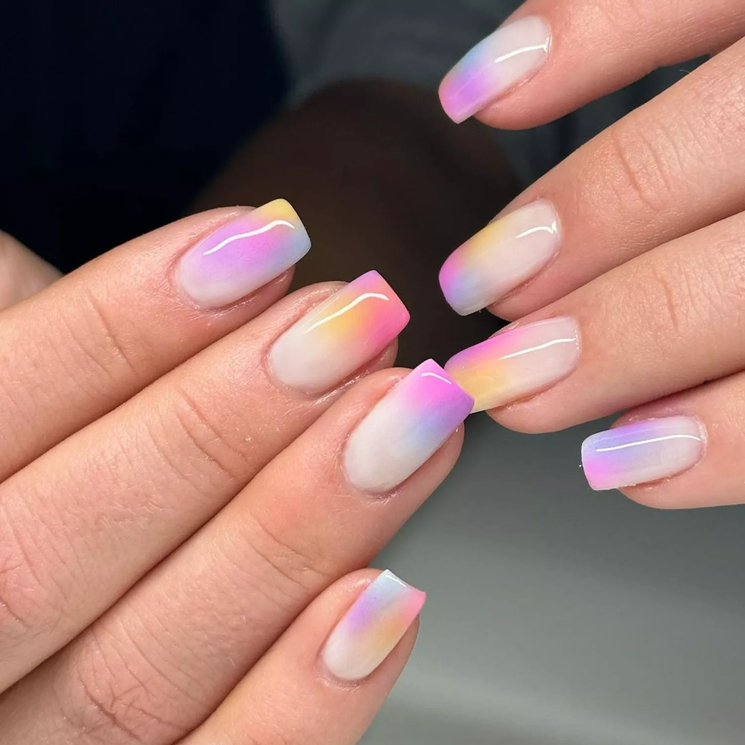 Trend manicure for square nails: new ideas for summer 2024