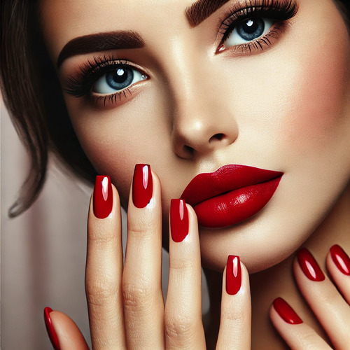 Why is the red manicure the most sought after and most popular?