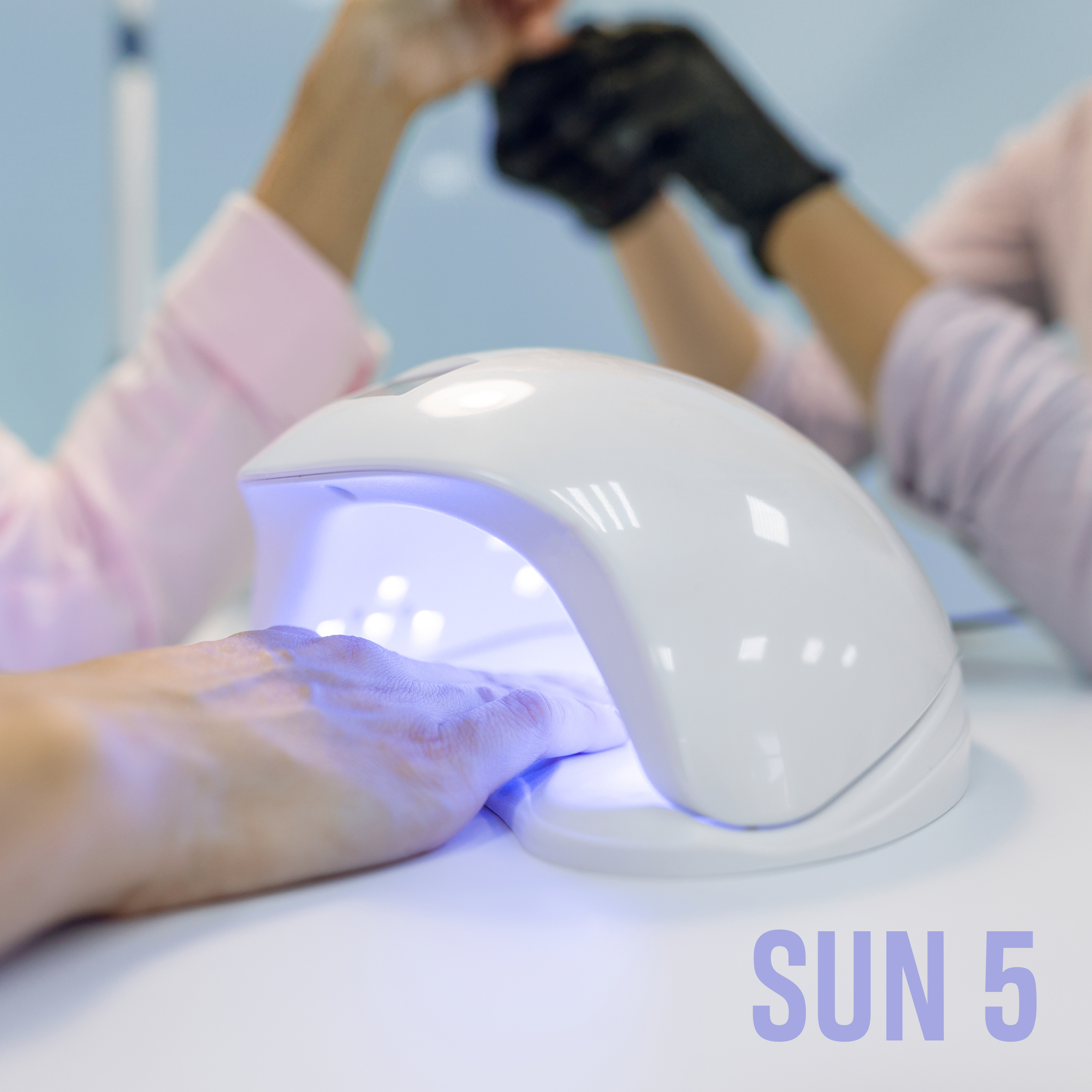 LED/UV SUN 5 manicure lamp: top quality of the latest generation